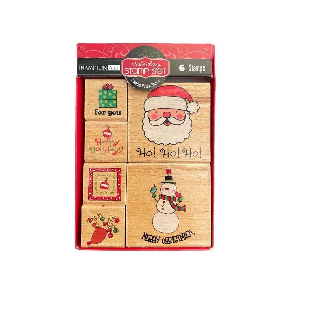 Hampton Art Christmas Stamp Set